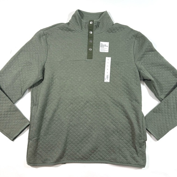 New Sonoma Mens Super soft Quarter Snap Fleece Sweatshirt - Picture 1 of 5